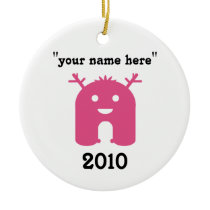 Monster Ornament - Pinks ornaments