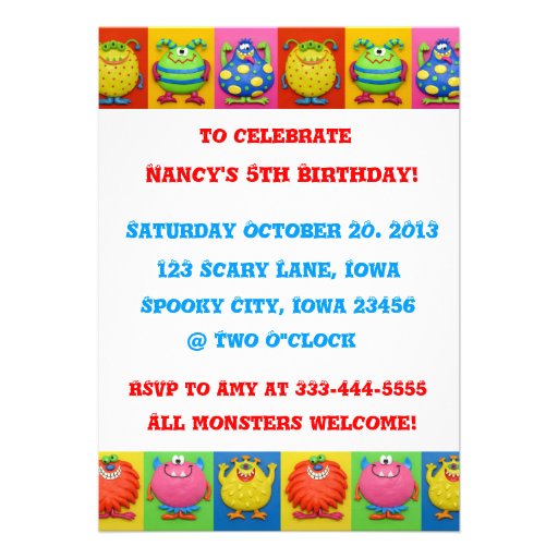 Monster Party Announcement