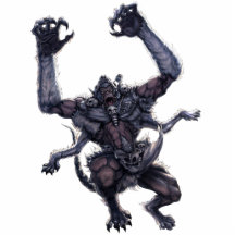 Monster Photo Sculpture - Wendigo