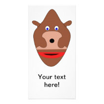 Monster Photo Greeting Card