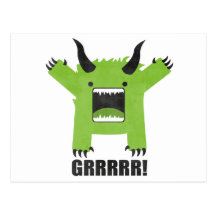 monster post cards