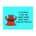 monster postcards