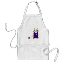Monster Present aprons by QueenHare Monster Present aprons