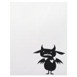 Monster Silhouette Custom Letterhead