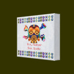 Monster Skull - Think, Meditate, Solve Resolve canvas prints