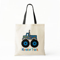 Monster Truck Canvas Bags