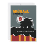 Monster Truck Birthday Party Custom Announcements