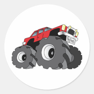 Monster Truck Stickers | Zazzle