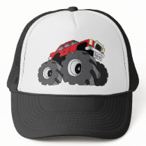 Monster Truck Trucker Hats