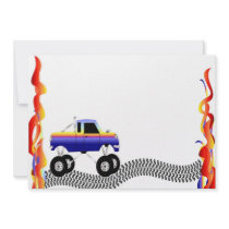 Monster Truck Invitations - Vroom