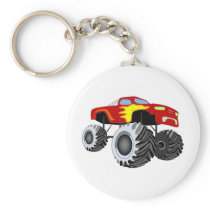Monster Truck Key Chain