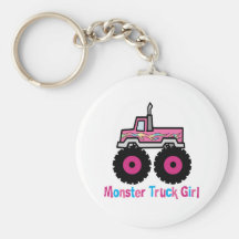 Monster Truck Keychain