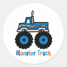 Monster Truck Stickers