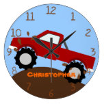 Monster Truck Wall Clock