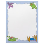 Monster Under The Bed Letterhead