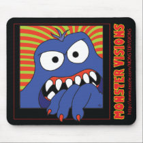 MONSTER VISIONS MOUSE PADS mousepads