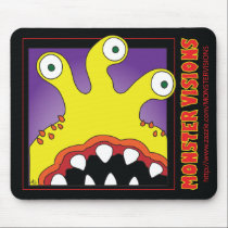MONSTER VISIONS MOUSE PADS mousepads