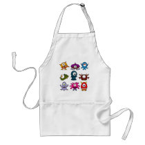 Monsters aprons