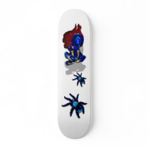 Monster's Arm and Spider Skateboard by Lotacats Monster's Arm and Spider Skateboard