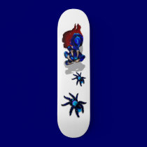 Monster's Arm and Spider Skateboard by Lotacats Monster's Arm and Spider Skateboard