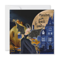 Monsters, Ghouls & Goblins Halloween Invitations