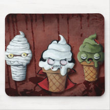 Monsters Halloween Team! Mouse Pads
