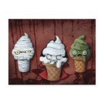 Monsters Halloween Team! Postcard