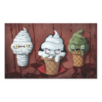 vampire count, halloween, undead, kawaii halloween, trick or treat, zombie, cartoon mummy, halloween ice cream, cartoon halloween, cartoon ice cream, mummy, artsprojekt, cartoon horror, illustration horror, horror, Sticker with custom graphic design