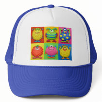 Monsters Trucker Hat