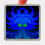 Monsters In The Dark Fractal Ornament