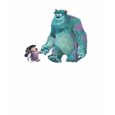 Monster's, Inc. Boo in costume with Sulley Disney t-shirts