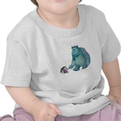 Monster's, Inc. Boo in costume with Sulley Disney t-shirts