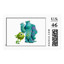 Monsters Inc. Mike and Sulley postage