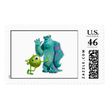 Monsters Inc. Mike and Sulley Stamps
