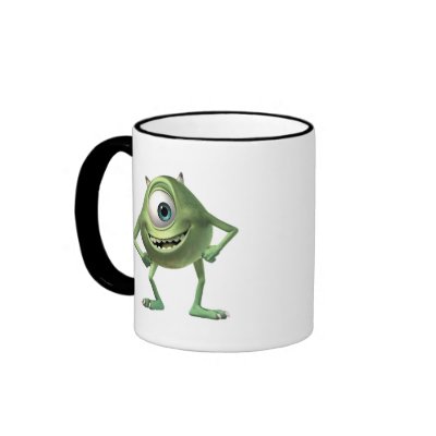Monsters, Inc. Mike Ready for Business Disney mugs