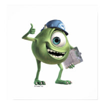 Monsters, Inc.'s Mike Thumbs Up Disney posters