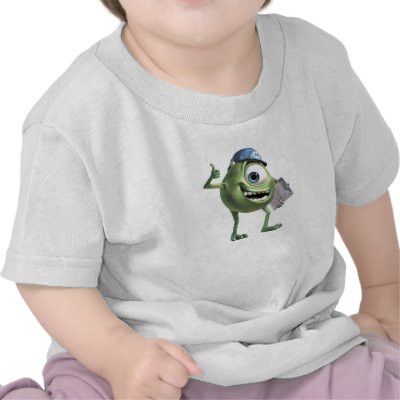 Monsters, Inc.'s Mike Thumbs Up Disney t-shirts