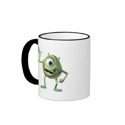 Monsters, Inc.'s Mike Waving Disney mugs