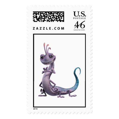 Monsters, Inc.'s Randall Disney postage