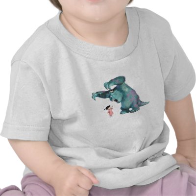 Monsters, Inc. Sulley Scares Boo Disney t-shirts