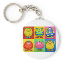 Monsters Keychains