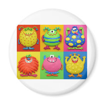 Monsters Magnets