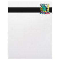 monsters need love too personalized letterhead