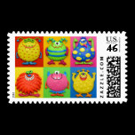 Monsters stamps