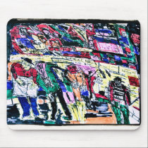 monsters stock market mousepads