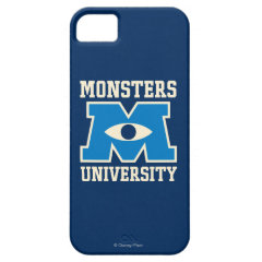 Monsters University Blue Logo iPhone 5 Case