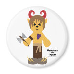 Monsters with Heart series Magnets