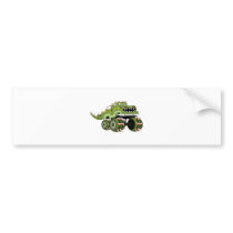 Monstersaurus Truck Bumper Sticker