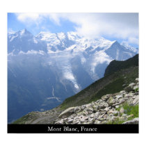 Mont Blanc, France posters
