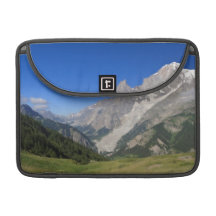mont Blanc from Ferret valley, Italy MacBook Pro Sleeves